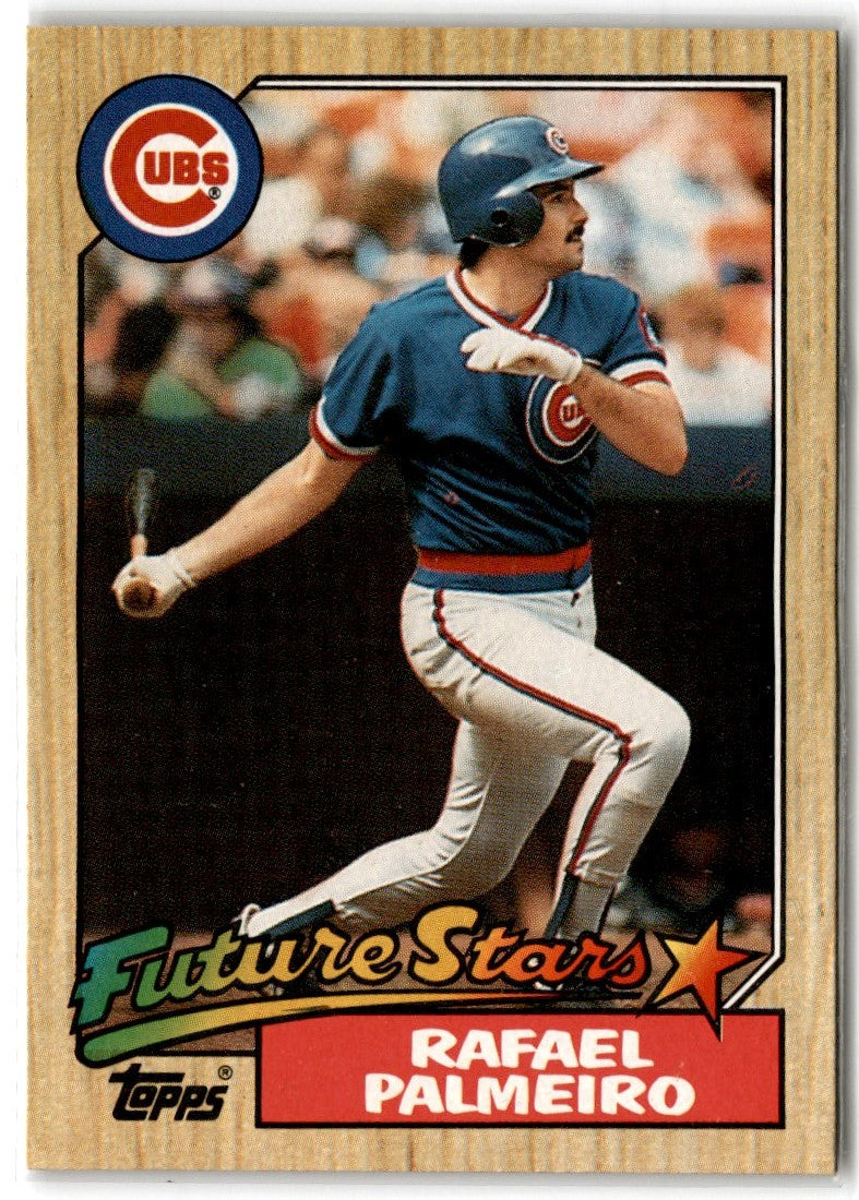 1987 Topps Rafael Palmeiro