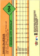 2005 Fleer Tradition Gray Backs David DeJesus