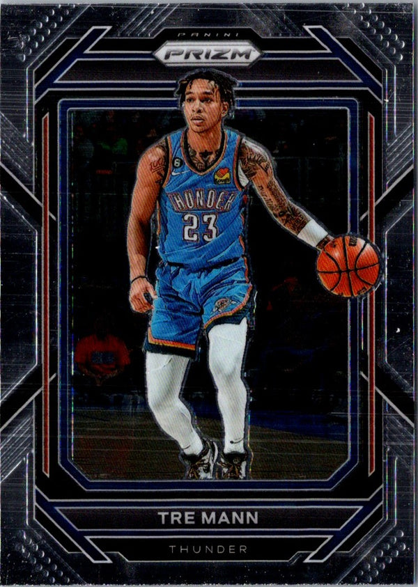 2022 Panini Prizm Blue Tre Mann #69