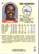 1989 Hoops Ron Anderson