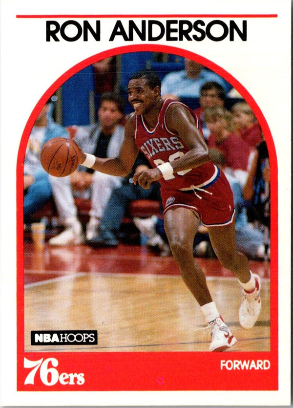 1989 Hoops Ron Anderson #32 Rookie