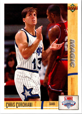 1991 Upper Deck Chris Corchiani #17 Rookie