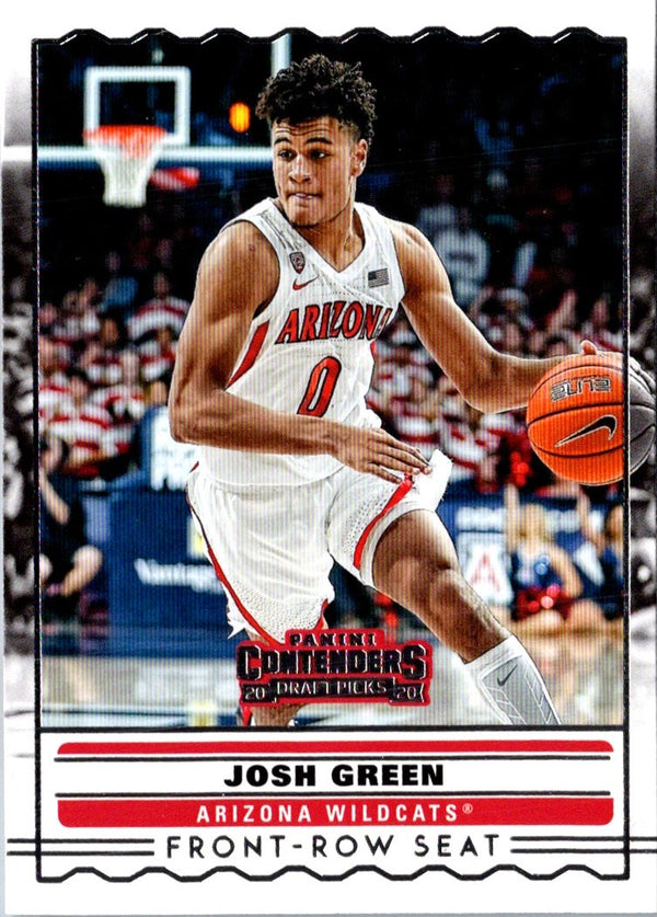 2020 Panini Contenders Draft Picks Front-Row Seats Josh Green #SS-1