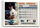 1996 Topps Power Boosters Greg Maddux