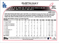 2022 Topps Dustin May #USC40