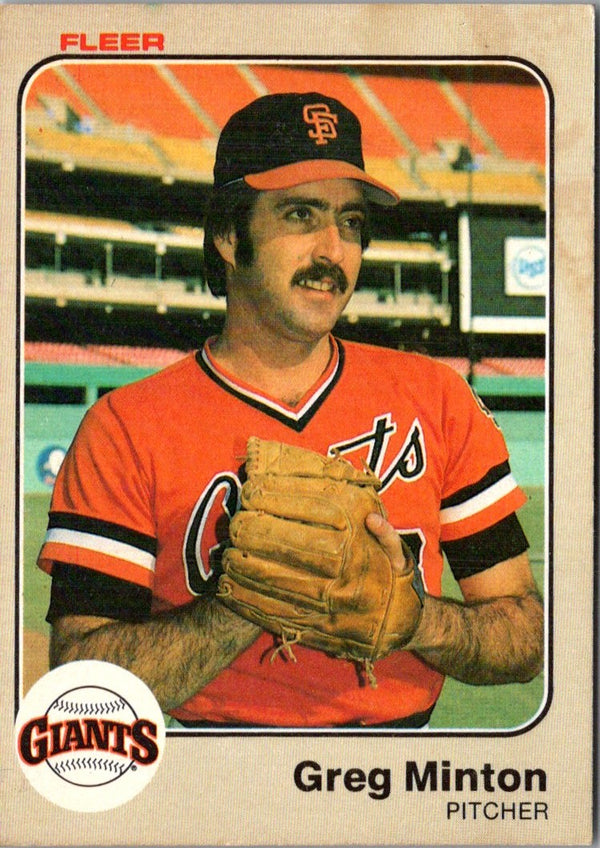 1983 Fleer Greg Minton #269