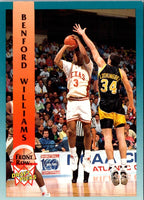 1992 Front Row Draft Picks Benford Williams #73