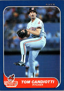 1986 Fleer Update Tom Candiotti