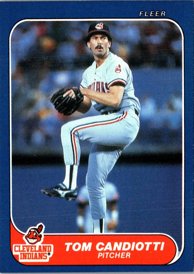 1986 Fleer Update Tom Candiotti