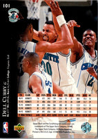 1995 Upper Deck Electric Court Dell Curry #101