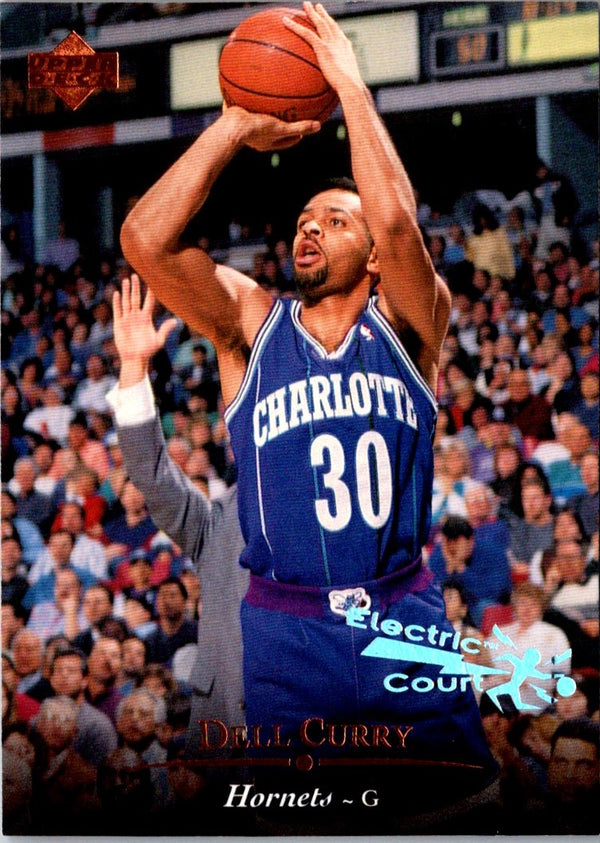 1995 Upper Deck Electric Court Dell Curry #101