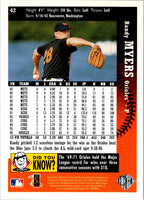 1997 Collector's Choice Randy Myers #42