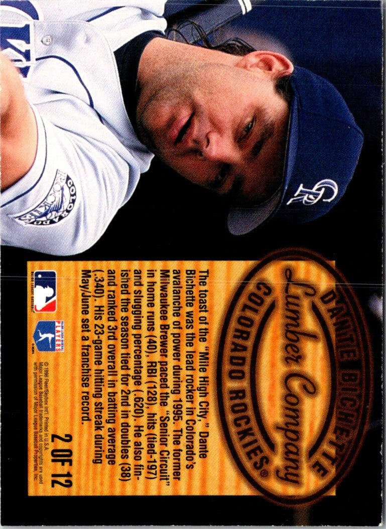 1996 Fleer Dante Bichette