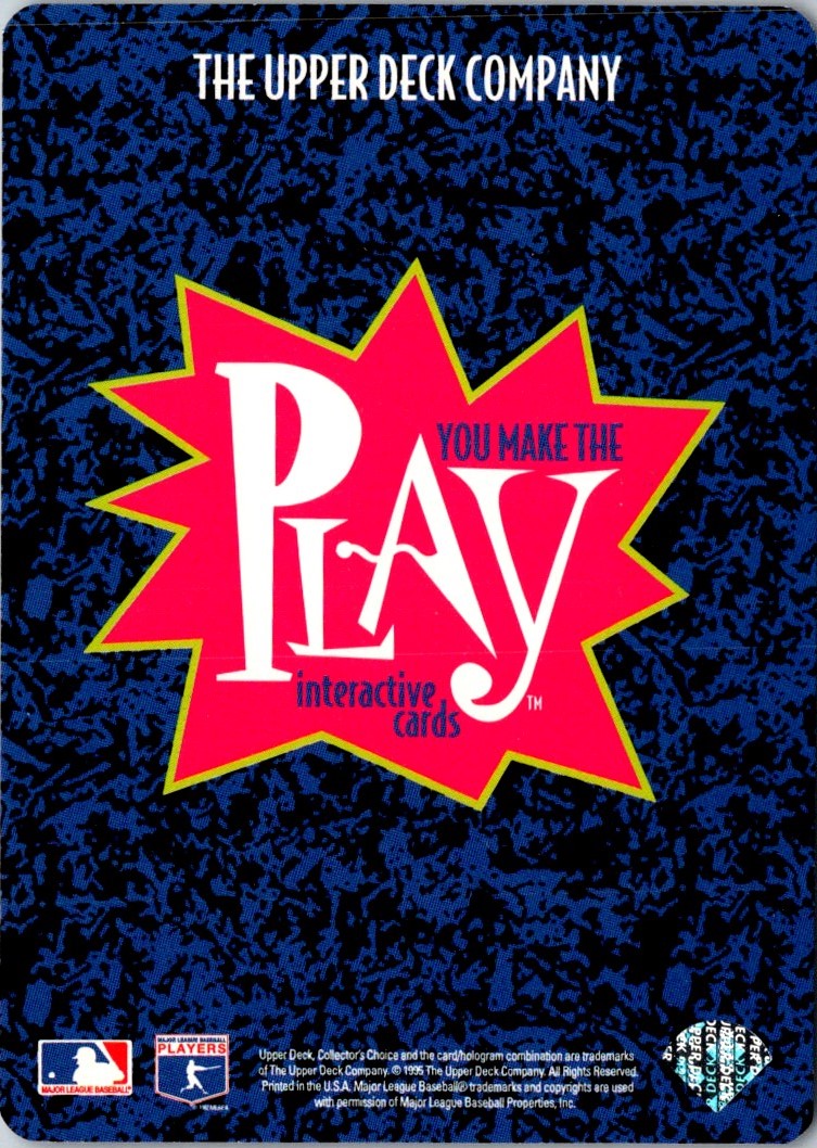 1996 Collector's Choice You Make the Play Jay Bell
