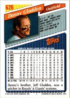 1993 Topps Danny Gladden #626