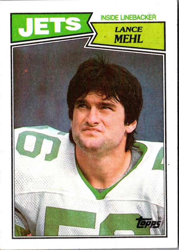 1987 Topps Lance Mehl #139
