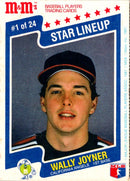 1986 Big Apple Card Co. California All Stars Wally Joyner