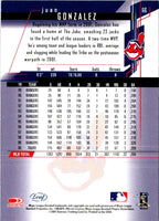 2001 Leaf Rookies & Stars Juan Gonzalez #66
