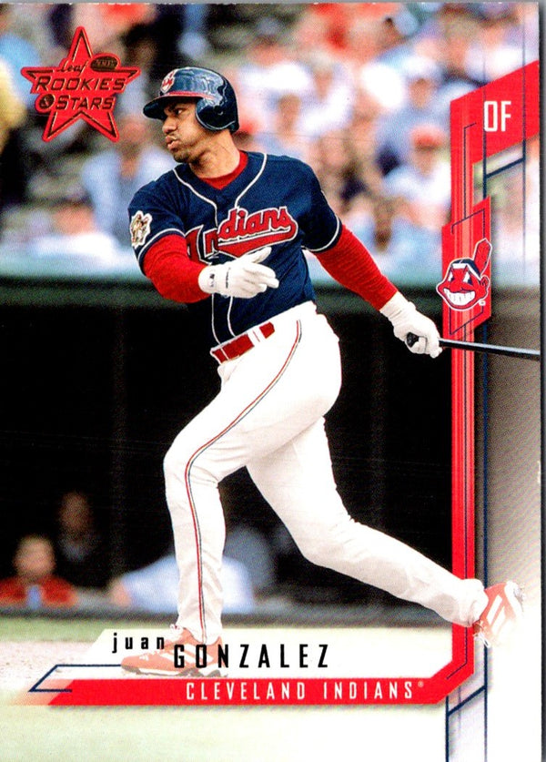 2001 Leaf Rookies & Stars Juan Gonzalez #66