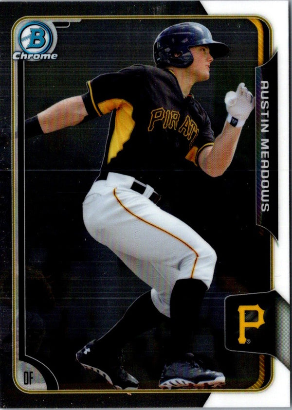 2015 Bowman Chrome Prospects Austin Meadows #BCP126