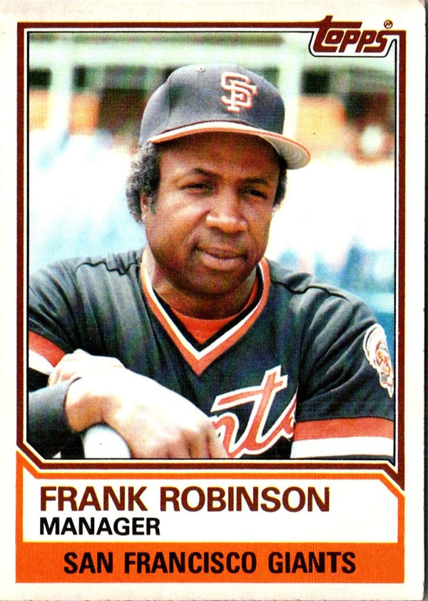 1983 Topps Frank Robinson #576