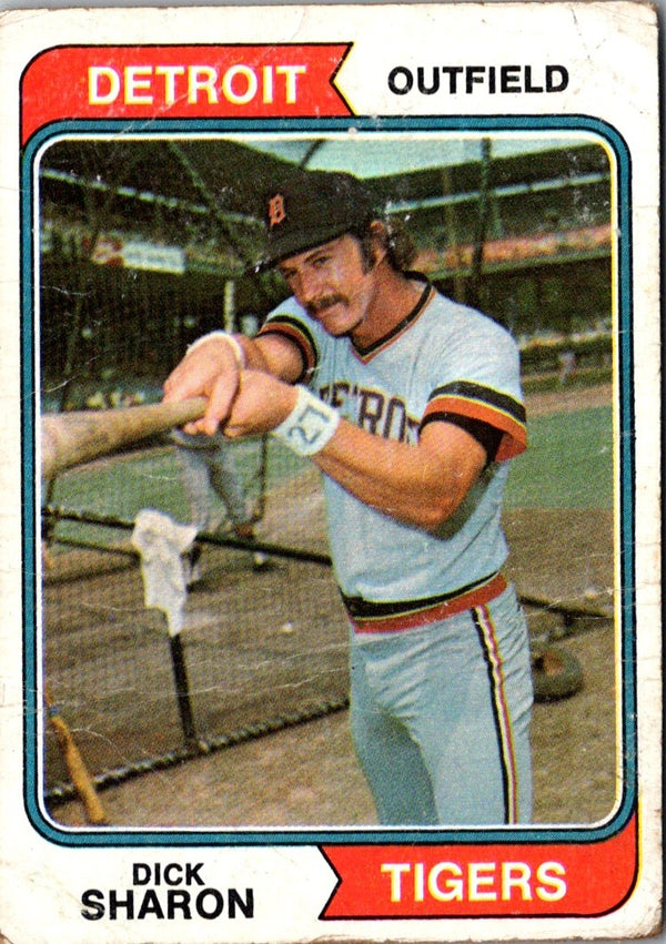 1974 Topps Dick Sharon #48 Rookie