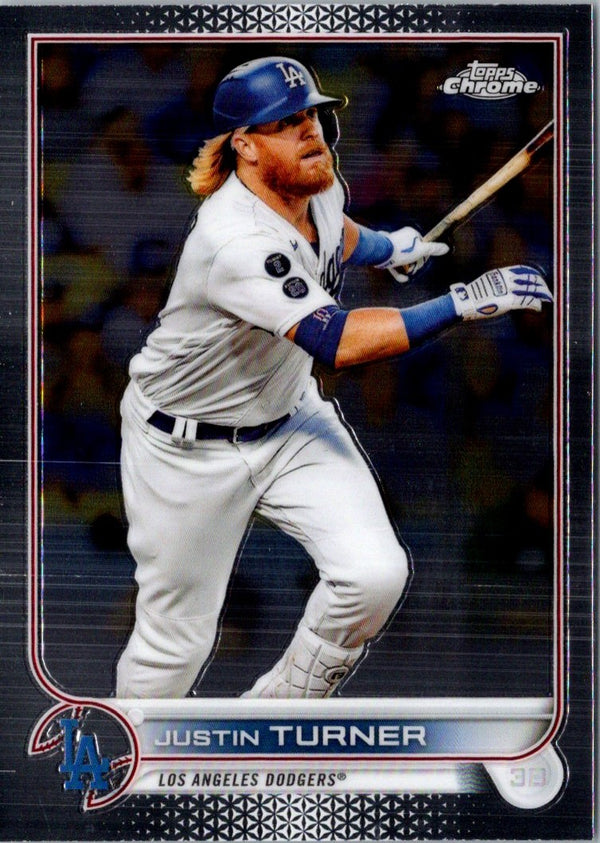 2022 Topps Chrome Justin Turner #194