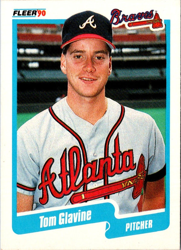 1990 Fleer Tom Glavine #583