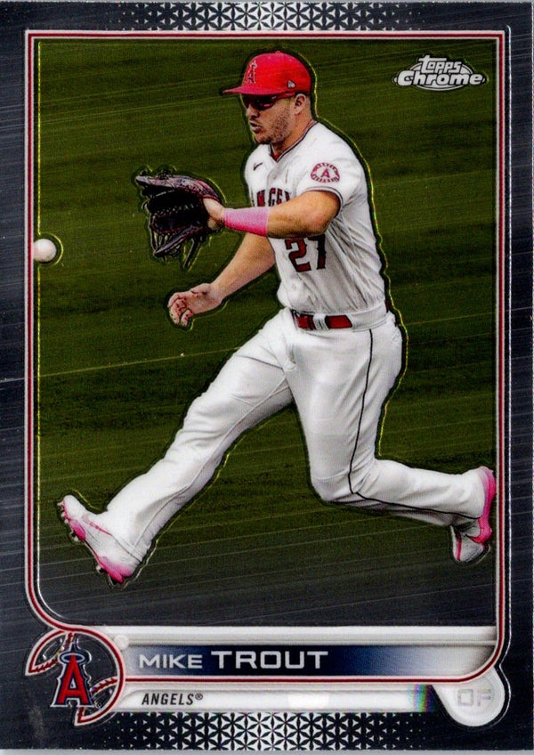 2022 Topps Chrome Mike Trout #200