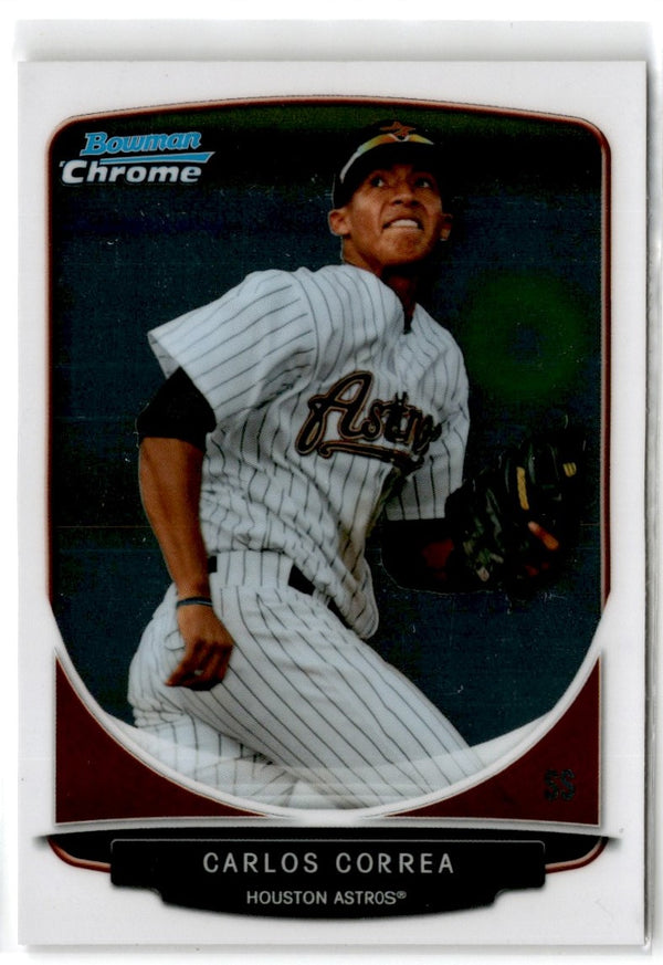 2013 Bowman Chrome Prospects Carlos Correa #BCP100