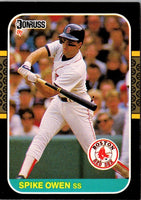 1987 Donruss Spike Owen #633