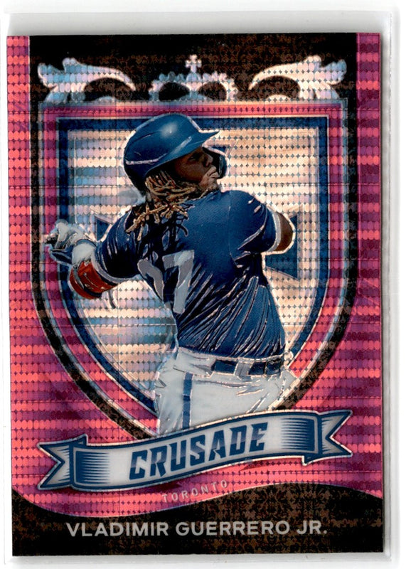 2021 Panini Chronicles Crusade Pink Pulsar Vladimir Guerrero Jr. #4