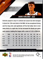 2005 Upper Deck Andrei Kirilenko #188
