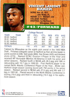 1993 Hoops Fifth Anniversary Gold Vin Baker #363