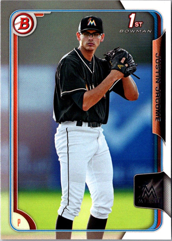 2015 Bowman Draft Picks & Prospects Justin Jacome #162