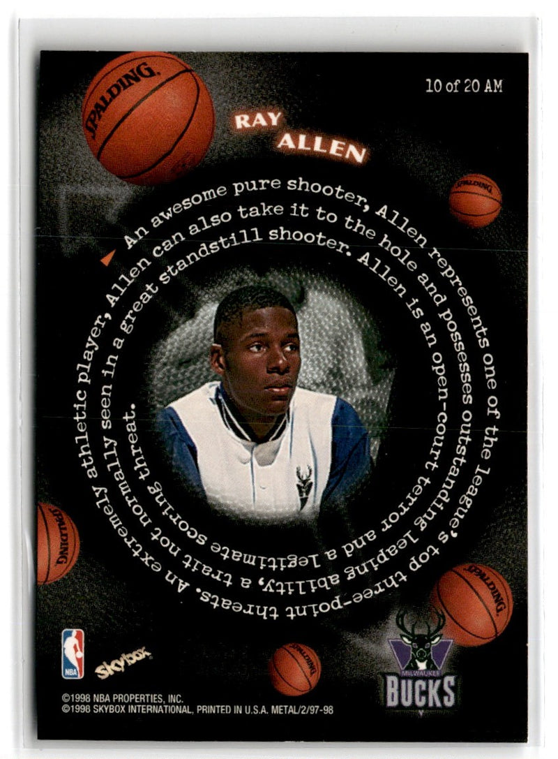 1998 Upper Deck Hardcourt Ray Allen