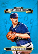 2021 Panini Diamond Kings Debut Blue Drew Rasmussen