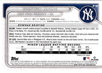 2024 Bowman Prospects Roderick Arias #BP-100