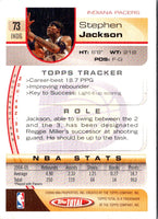 2005 Topps Total Silver Stephen Jackson #73