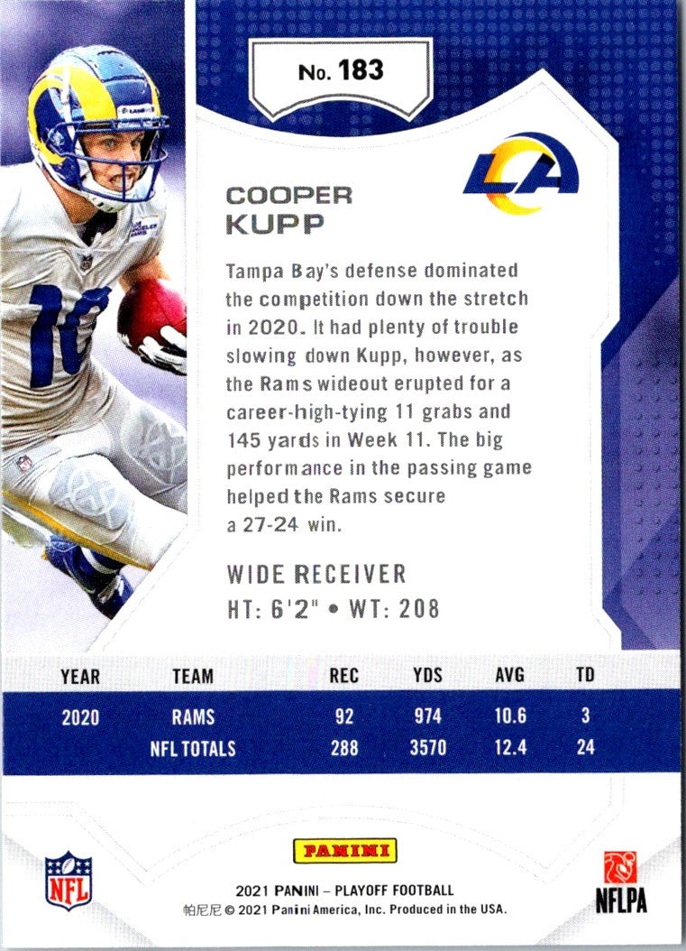 2021 Panini Playoff Cooper Kupp