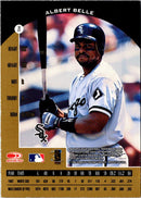 1997 Donruss Limited Fabric of the Game Albert Belle