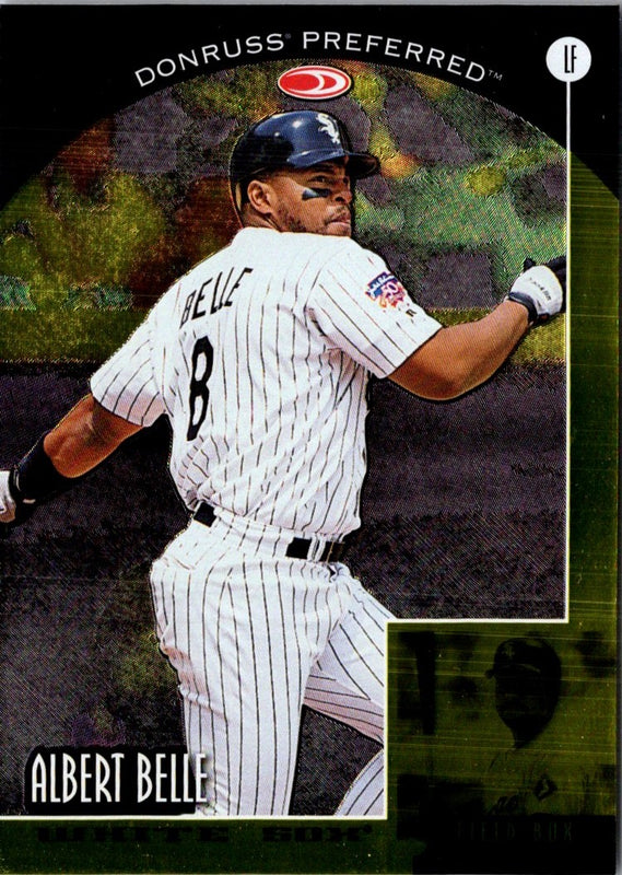 1997 Donruss Limited Fabric of the Game Albert Belle #62