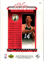1999 Upper Deck History Class Bob Cousy #HC9
