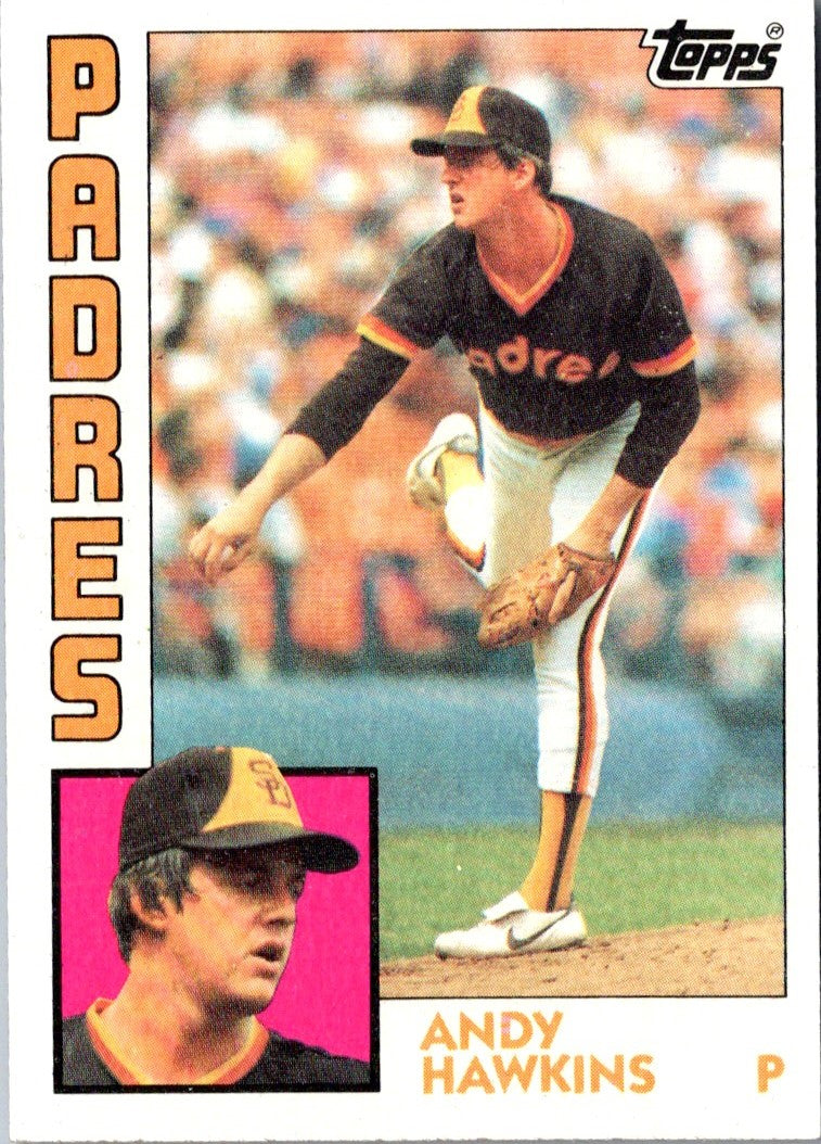 1984 Topps Andy Hawkins