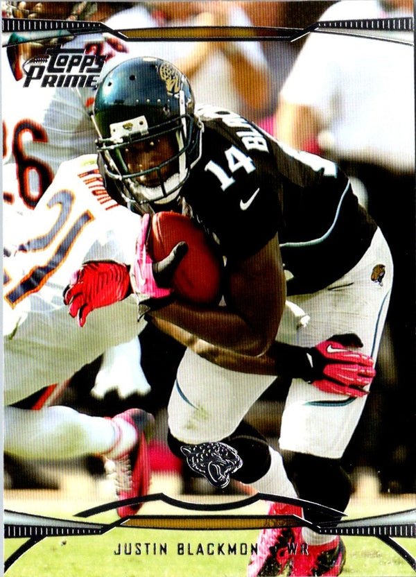 2013 Topps Prime Justin Blackmon #14