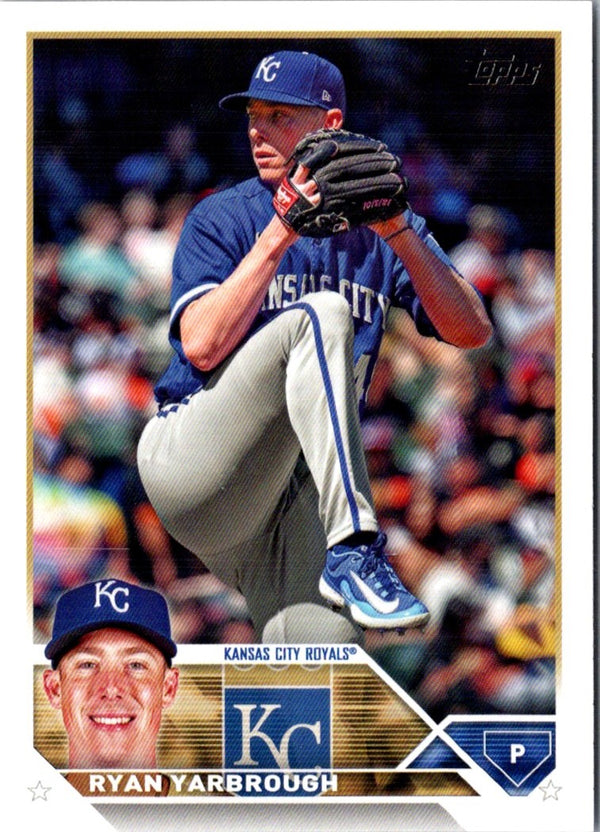 2023 Topps Update Royal Blue Ryan Yarbrough #US87