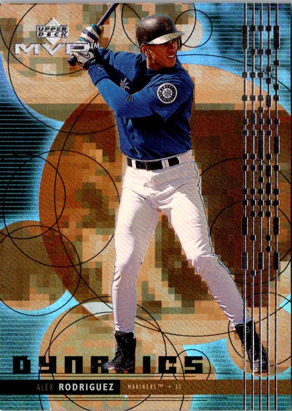 1999 Upper Deck MVP Dynamics Alex Rodriguez #D2