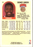 1989 Hoops Sidney Green #97