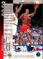 2008 Upper Deck Thabo Sefolosha/Scottie Pippen/Joakim Noah/Dennis Rodman/Derrick Rose/Ben Gordon/Kirk Hinrich/Tyrus Thomas/Larry Hughes/Luol Deng #CHICAGO /15