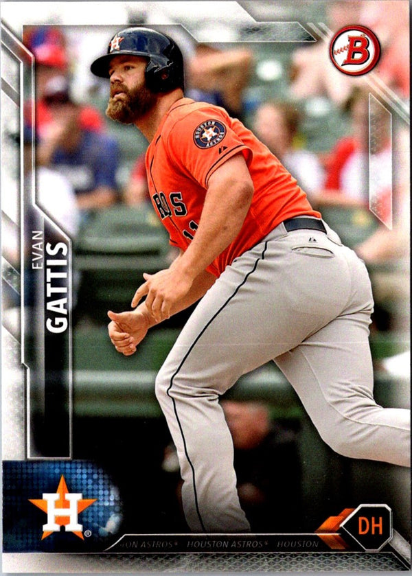 2016 Bowman Evan Gattis #44